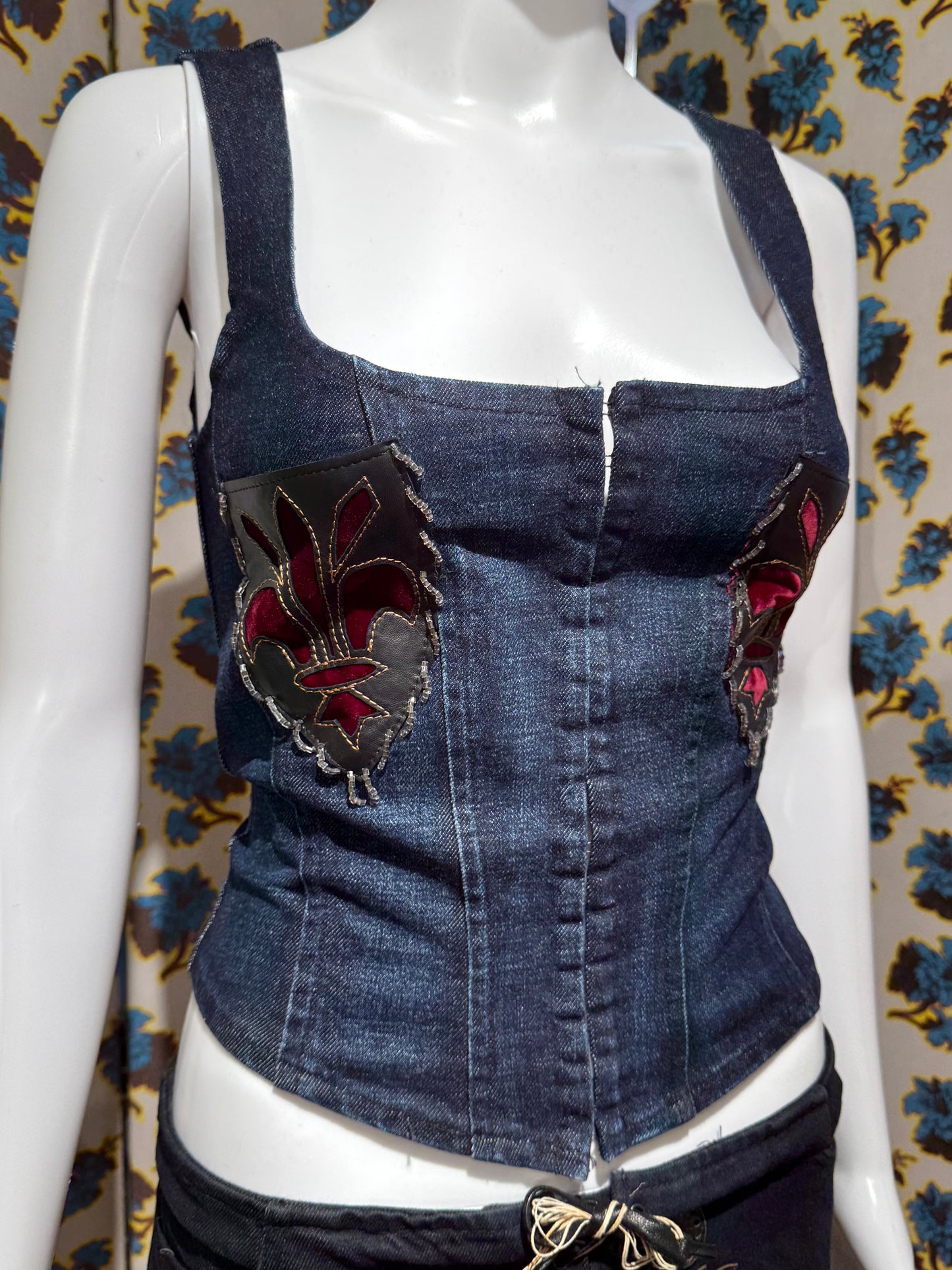 Voyage Denim Corset