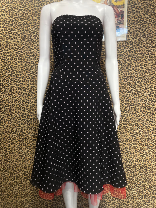 Y2K Polka Dot Dress