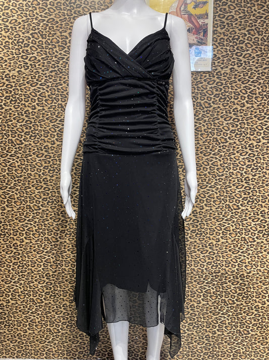 Y2K Black Fairy Dress