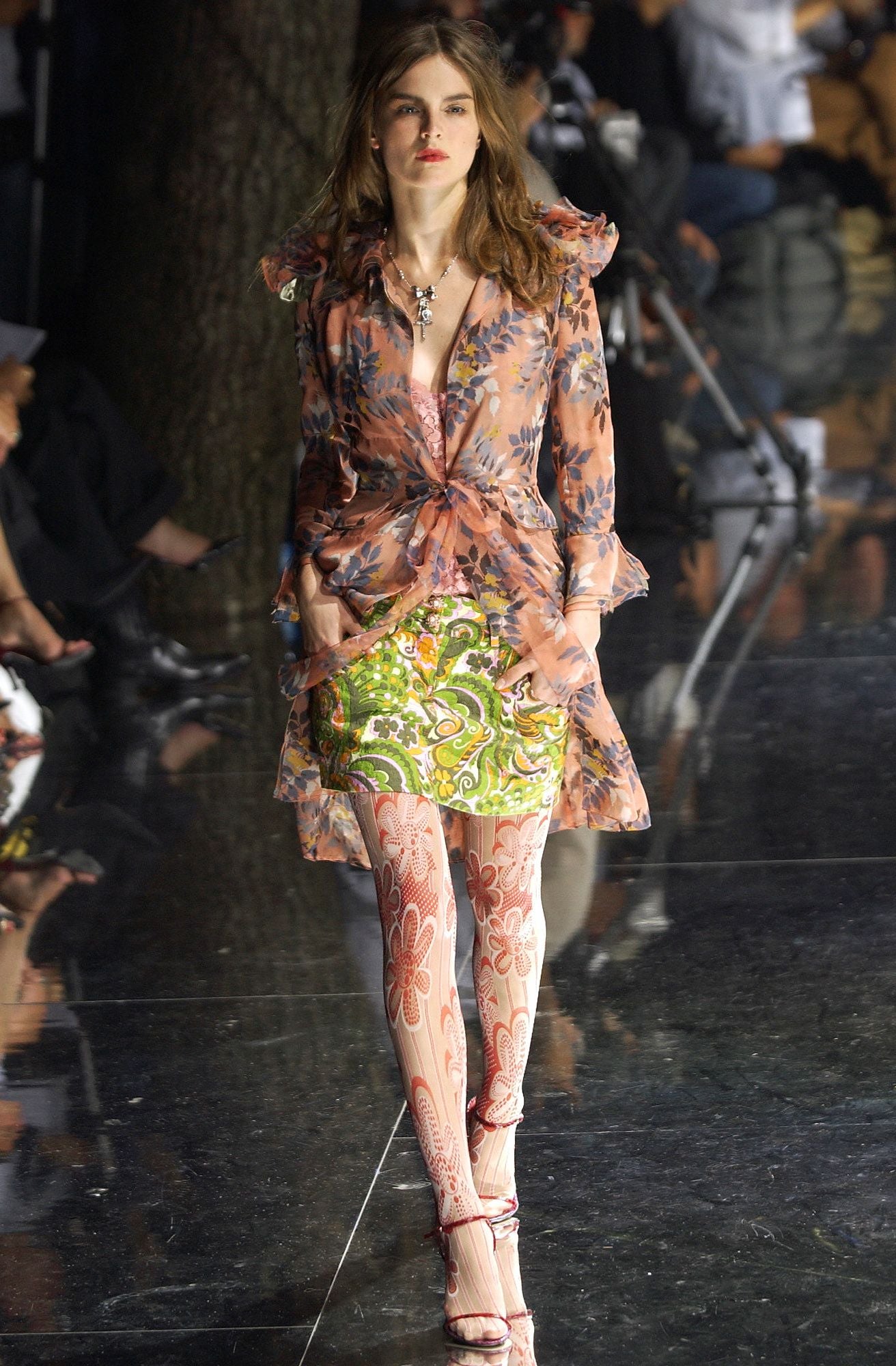 Dolce & Gabbana S/S 2004 Floral Corset