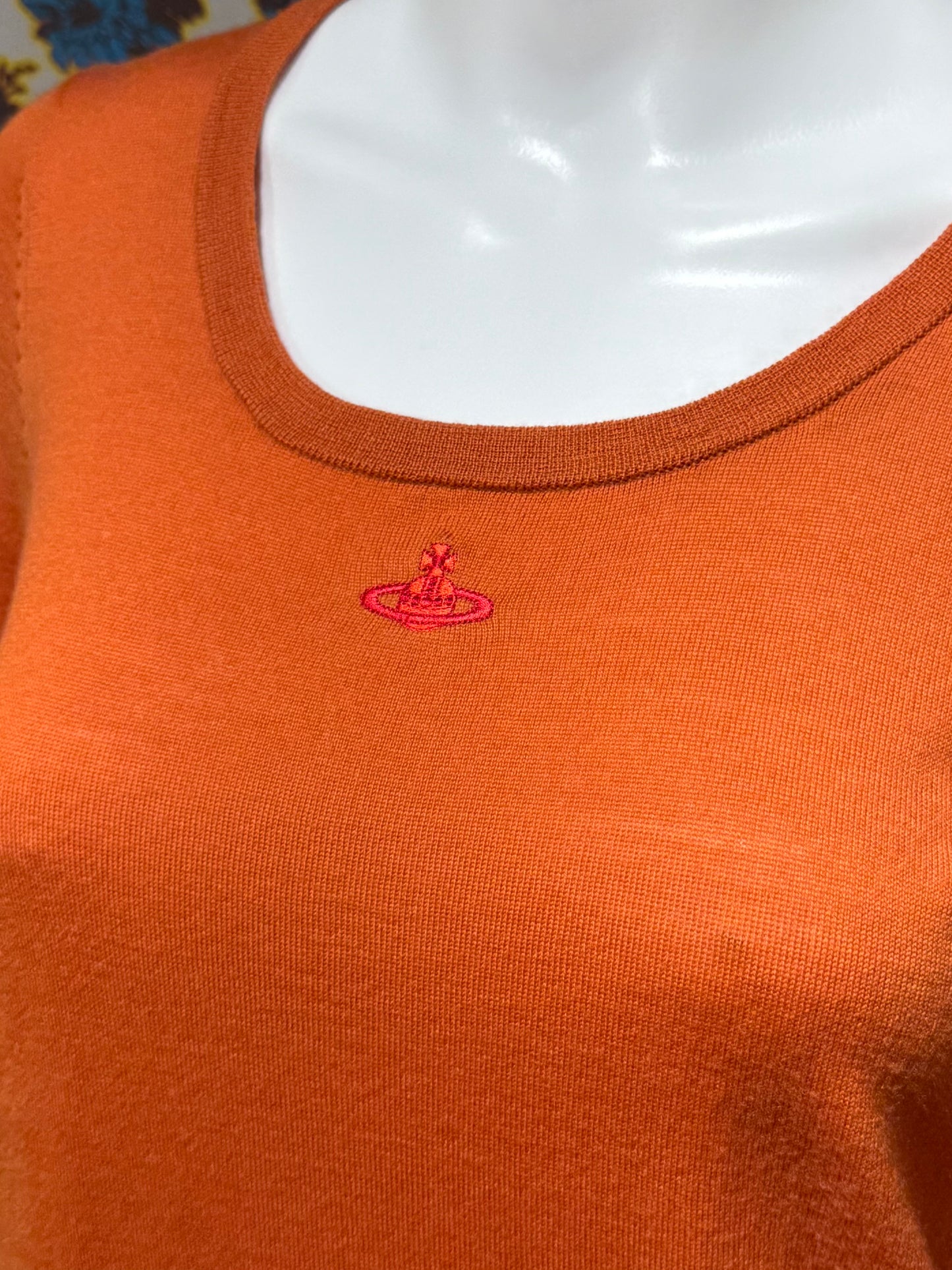 Vivienne Westwood Orange Knit Dress