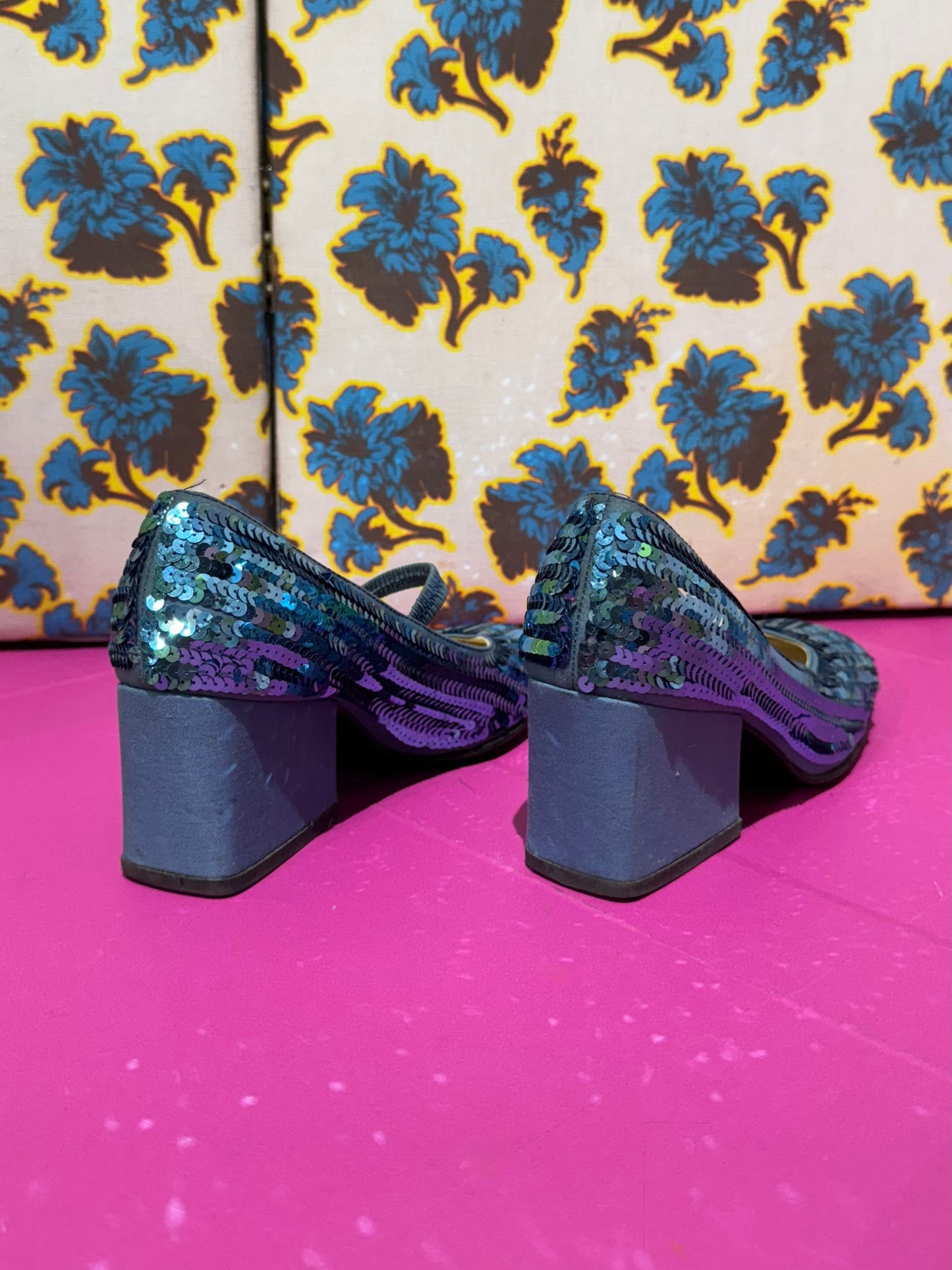 Miu Miu F/W 1997 Sequin Mary Jane’s
