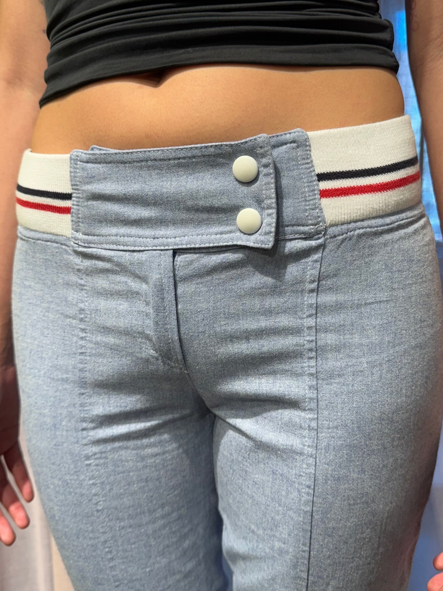 D&G Blue Capris