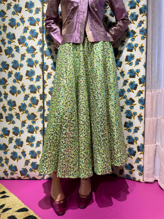 Tuleh F/W 2001 Sequin Tulle Skirt