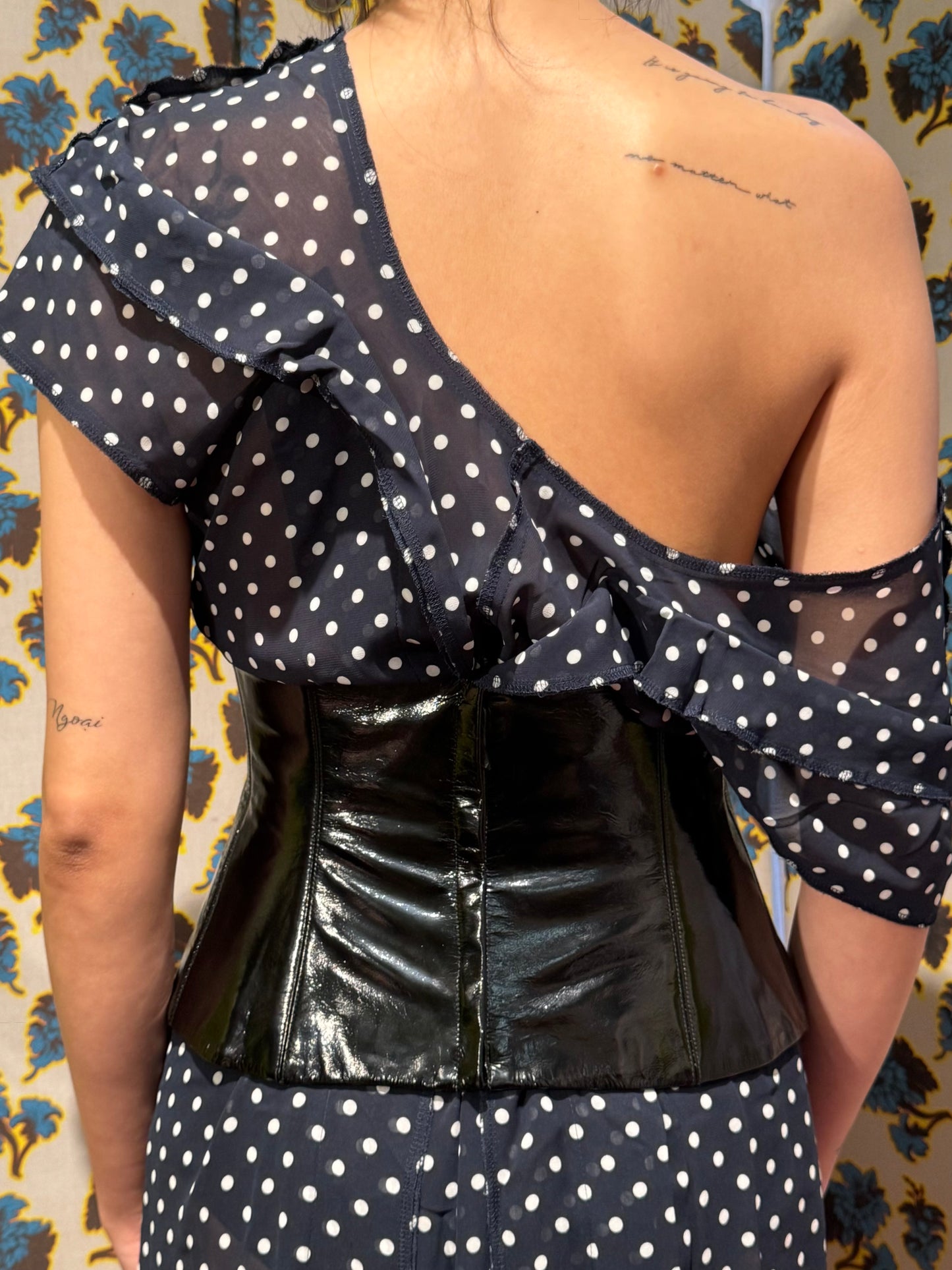 Chanel F/W 2001 Patent Leather Underbust Corset