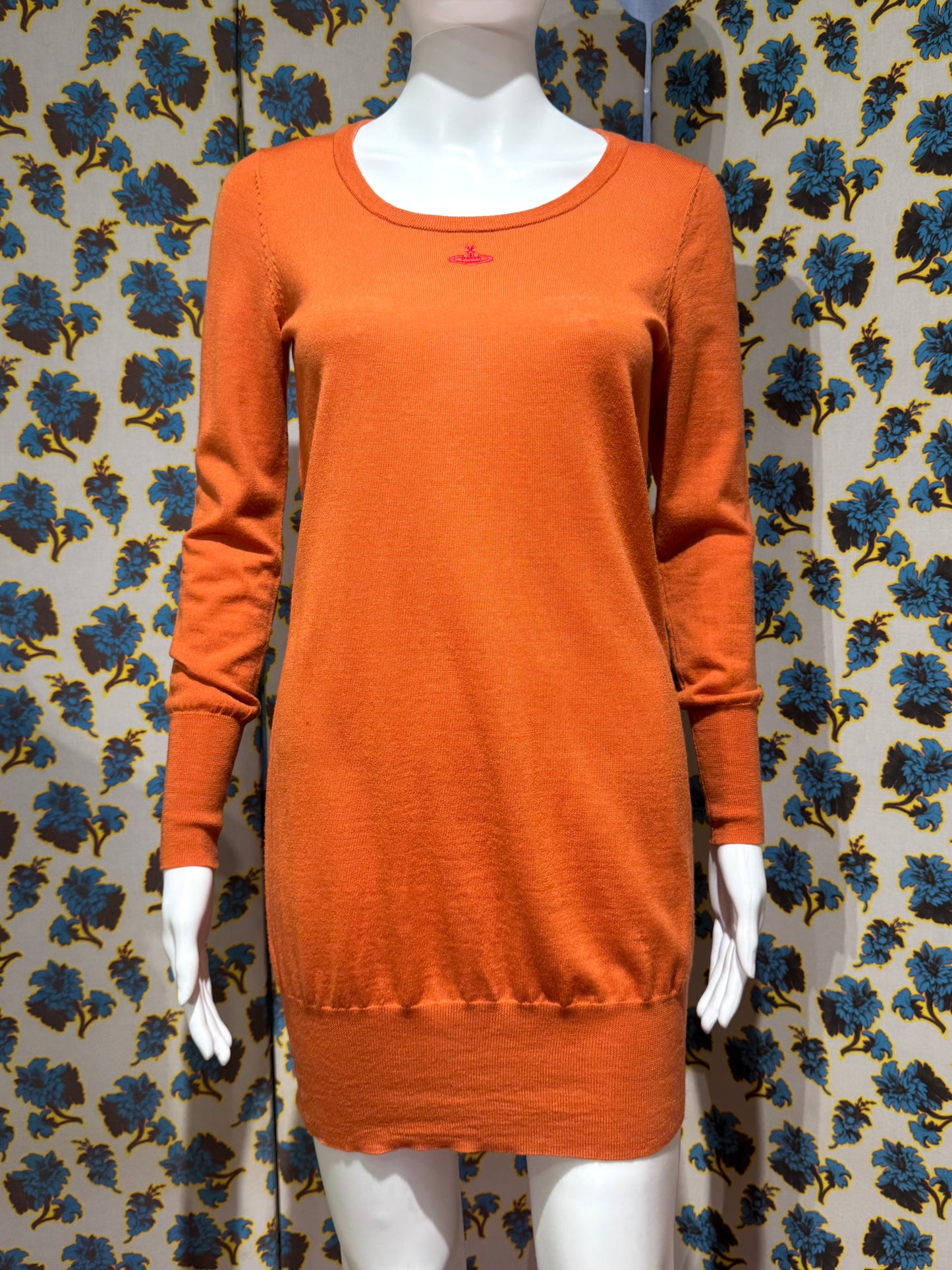 Vivienne Westwood Orange Knit Dress