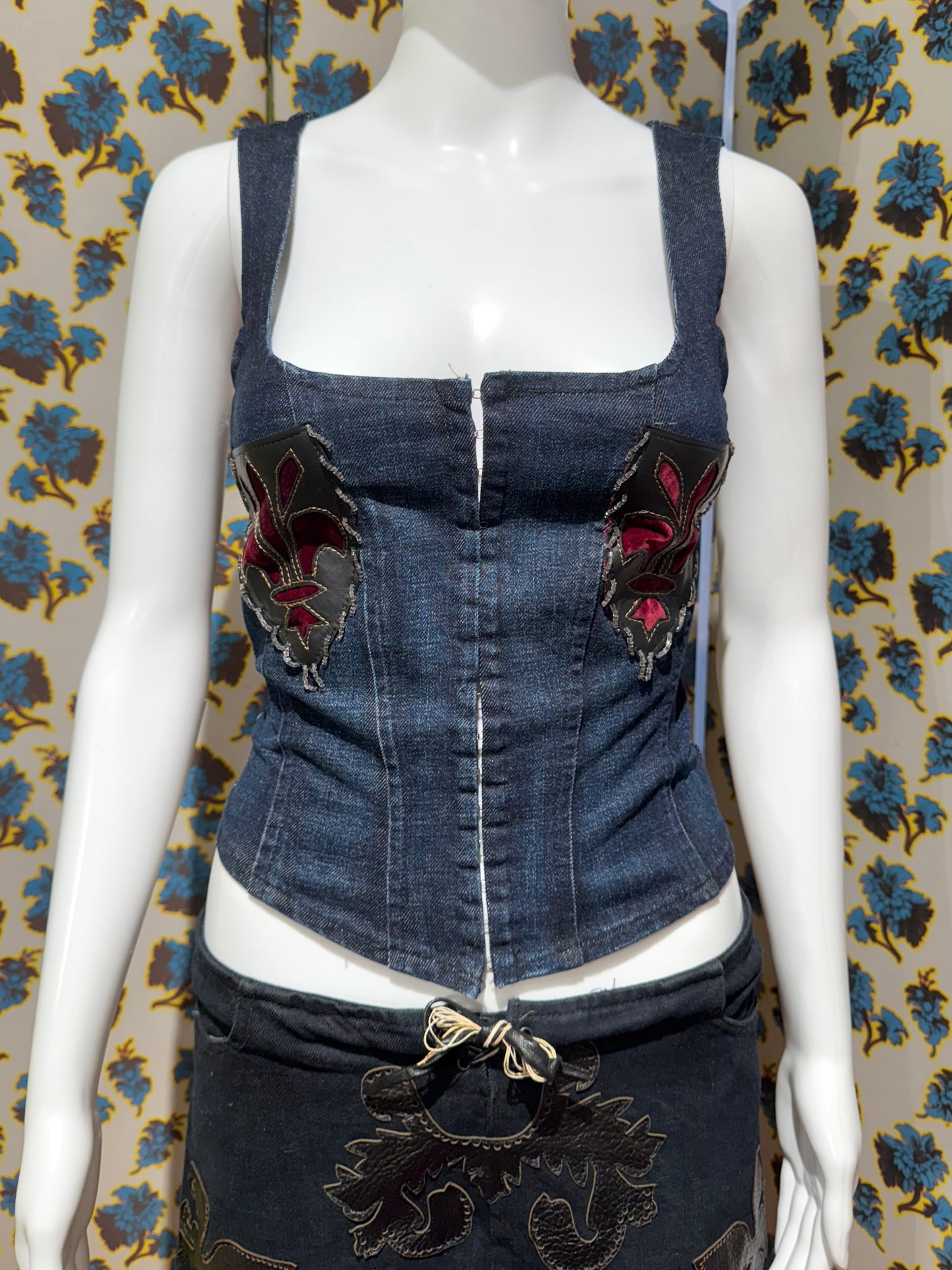 Voyage Denim Corset