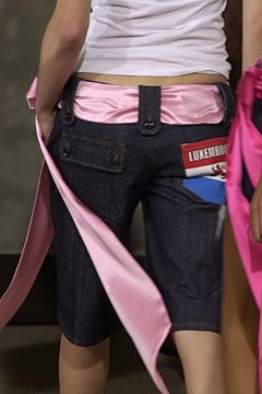D&G S/S 2002 Luxembourg Denim Skirt