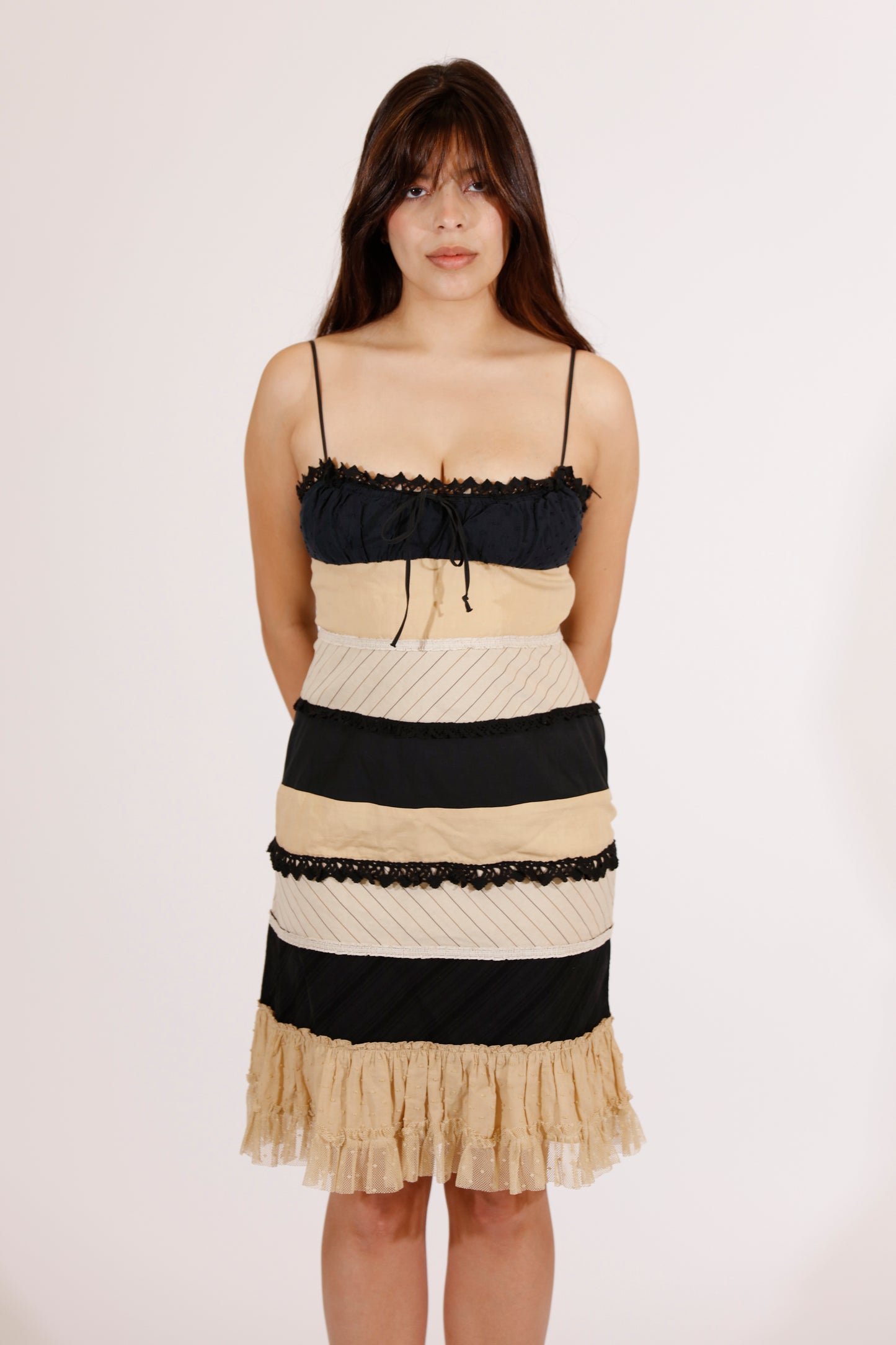 Moschino Cheap and Chic Tiered Dress