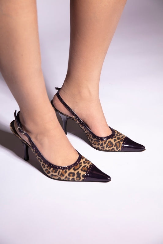 Dolce & Gabbana Cheetah Slingbacks