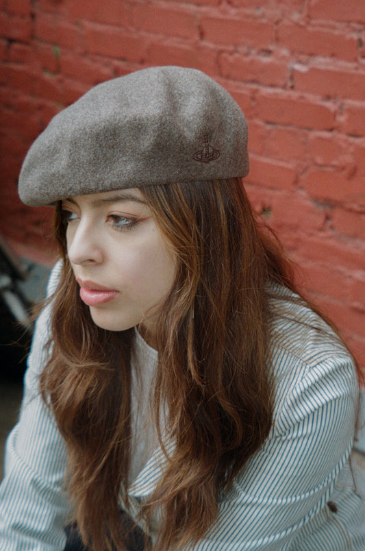 Vivienne Westwood Grey Beret