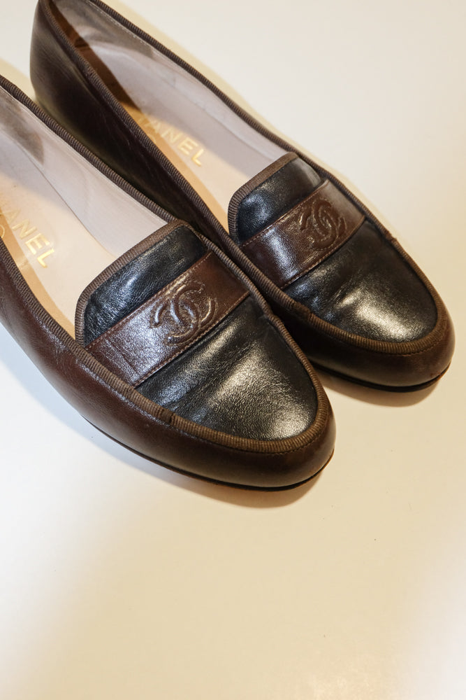 Chanel Leather Loafers