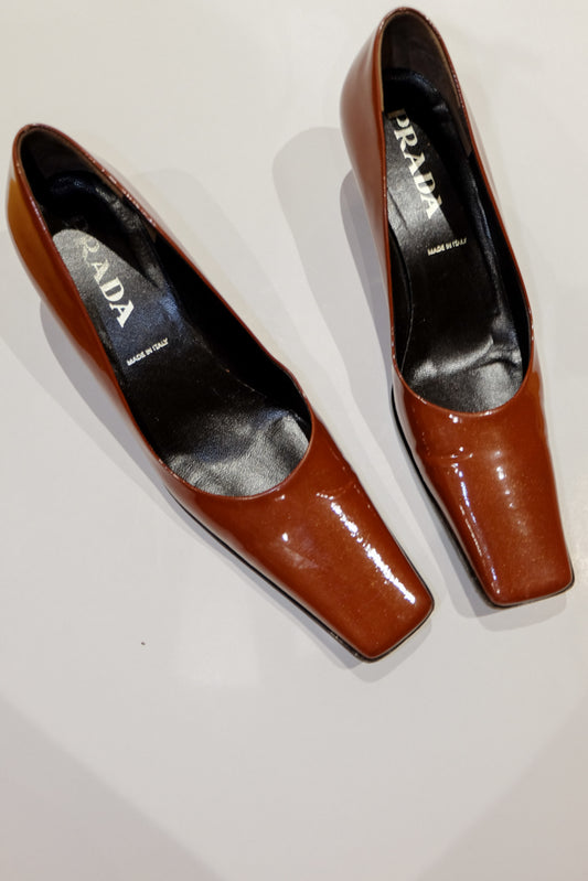 Prada Patent Leather Pumps