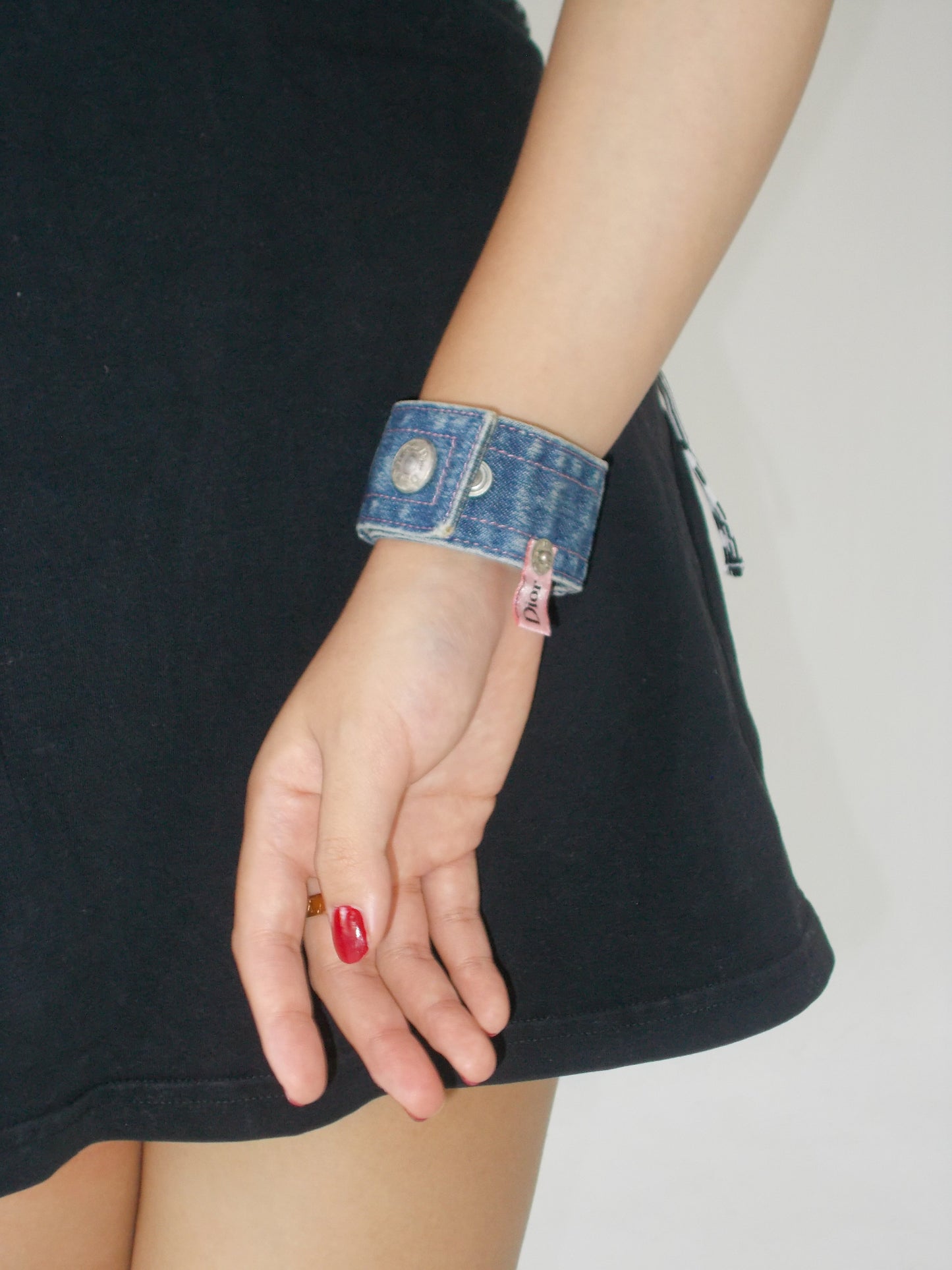 Dior Denim Wrap Bracelet
