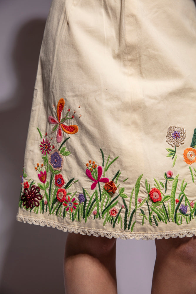 Moschino Cheap & Chic Garden Skirt